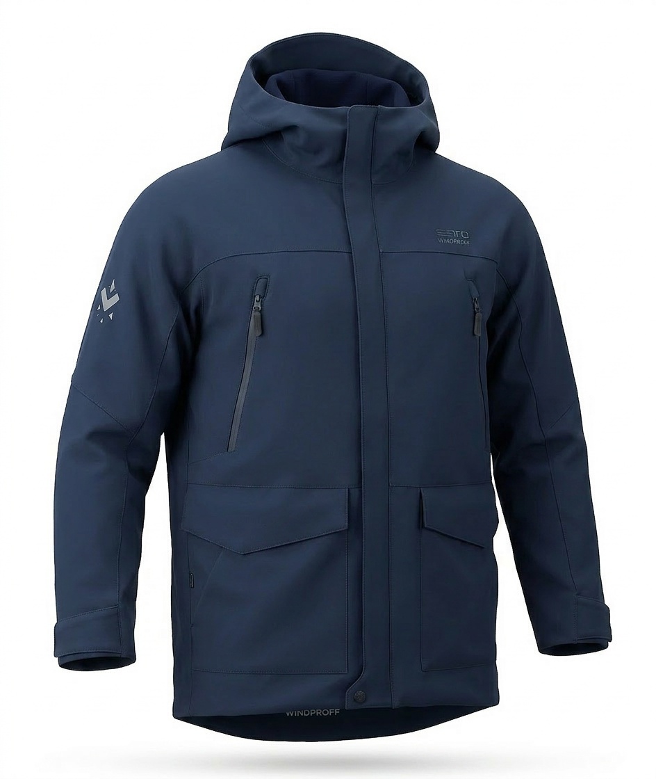 Куртка утепленная из ткани SOFT-SHELL