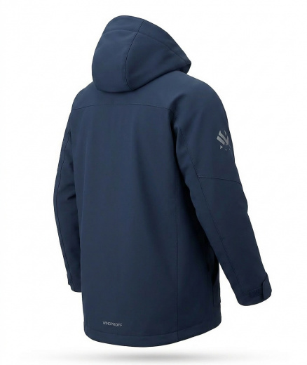 Куртка утепленная из ткани SOFT-SHELL