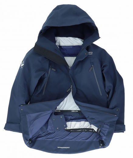 Куртка утепленная из ткани SOFT-SHELL